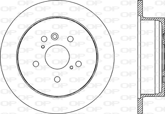 OPEN PARTS Jarrulevy BDA2172.10